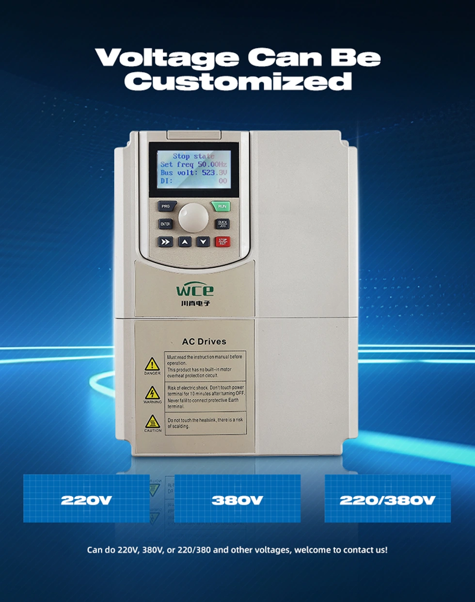 220V 380V 660V 22KW VFD